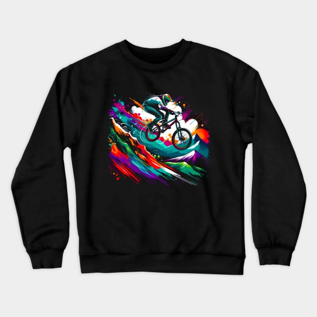 BMX Freestyle Bike Lover Crewneck Sweatshirt by T-shirt US